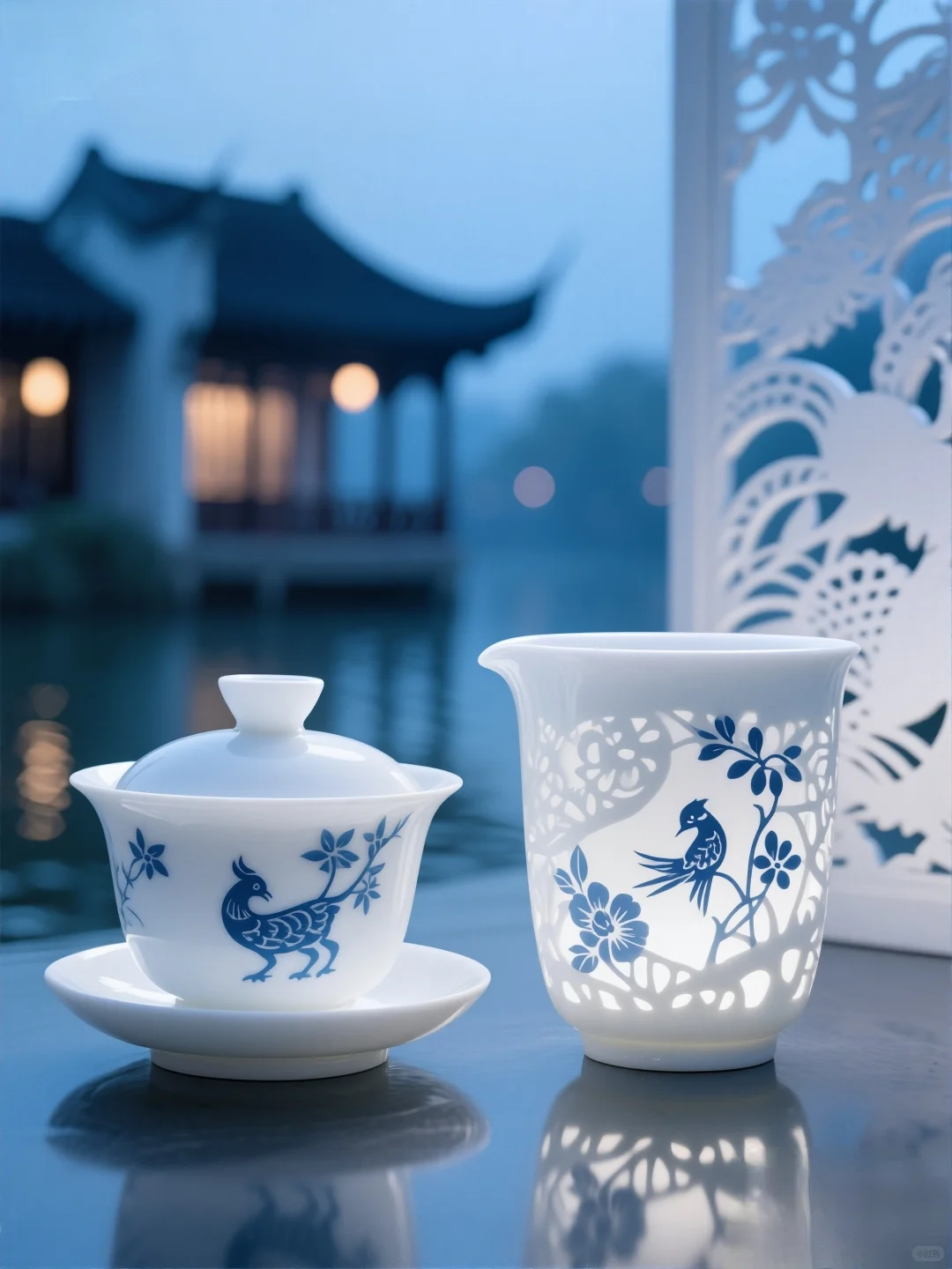 ?国风剪纸陶瓷杯！把东方美学喝进嘴里