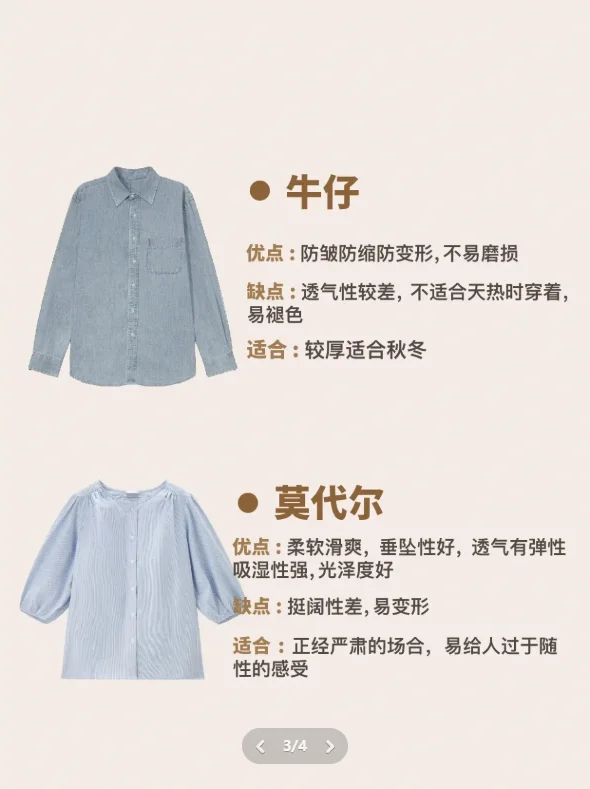 不同衬衫的面料怎么选呢