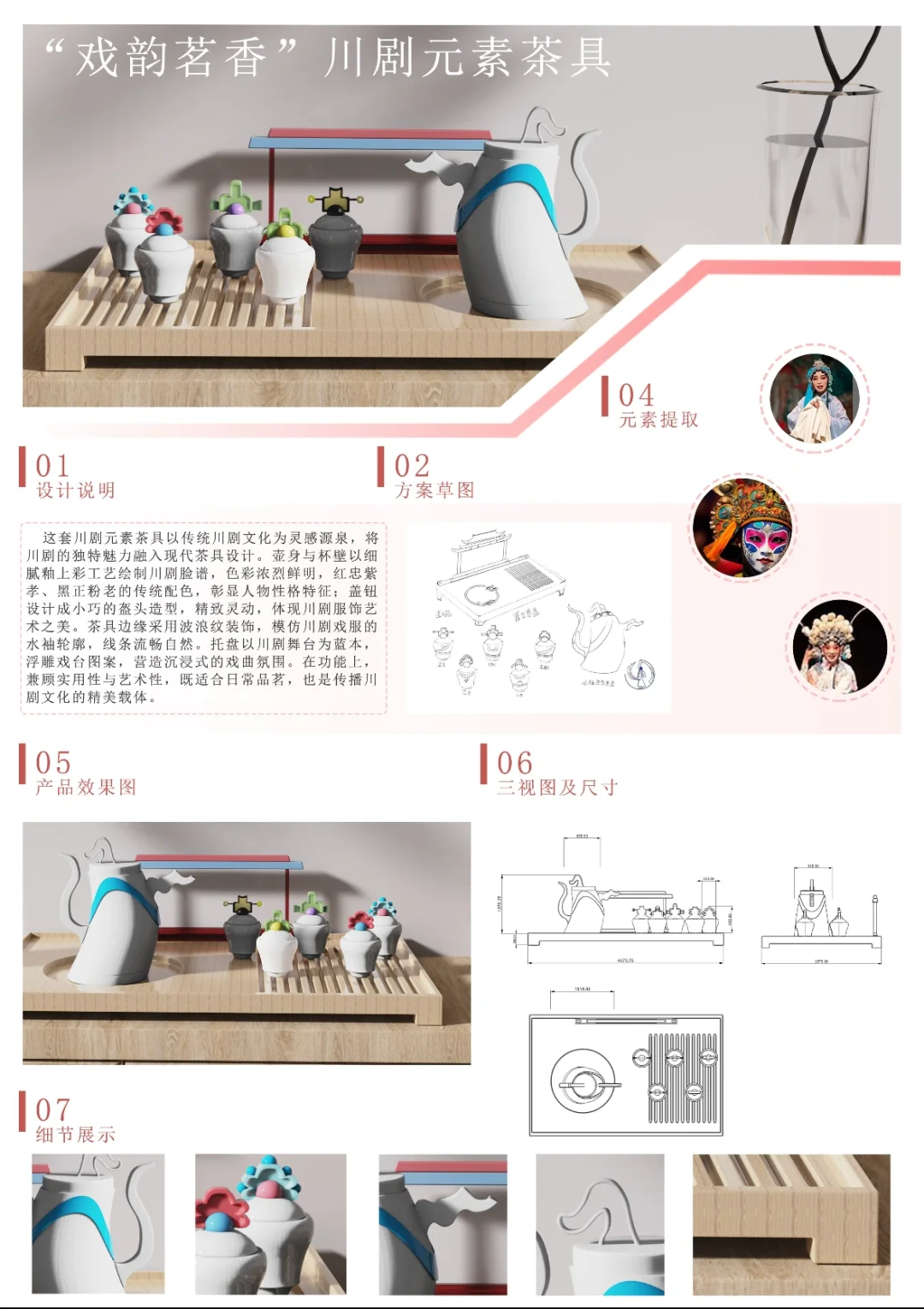 陶瓷产品设计与创作课程——学生作业1