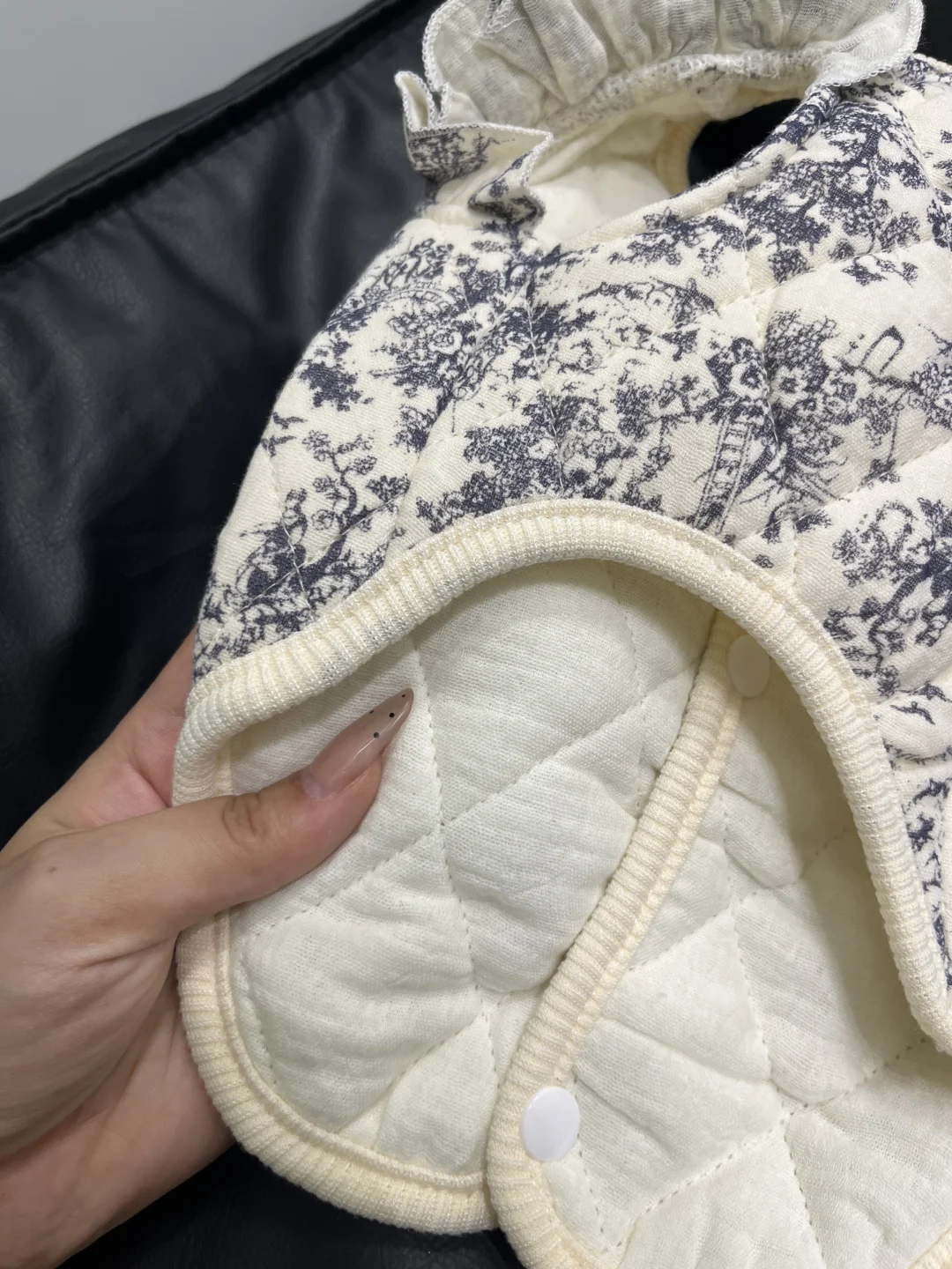 ?宠物衣服|一眼命中的纯棉纱布夹棉衣?