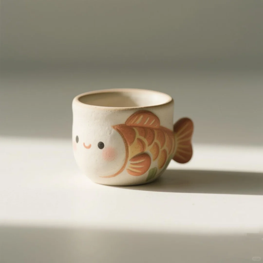 谁家的小金鱼跑出来了?