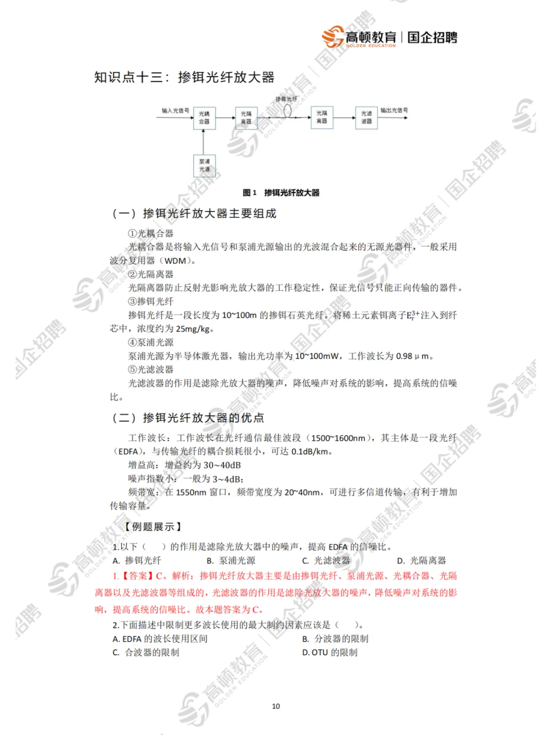 运营商笔试丨通信类干货分享