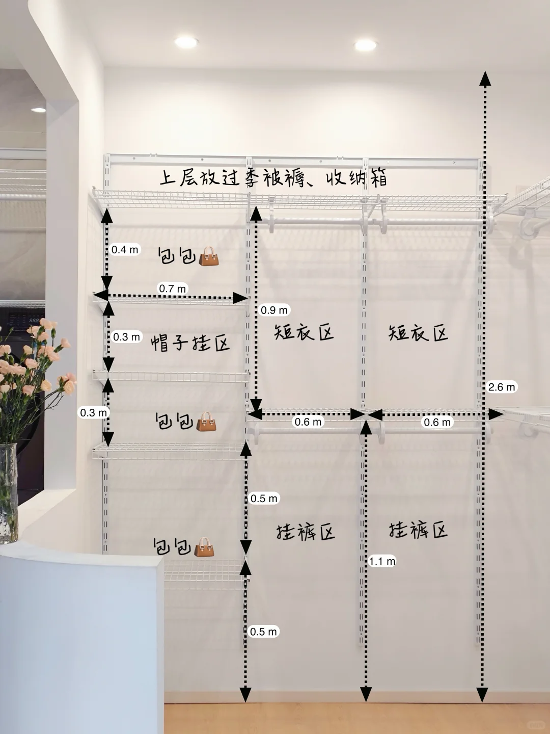 救命！谁懂！我家这个衣帽间直接美到心巴上