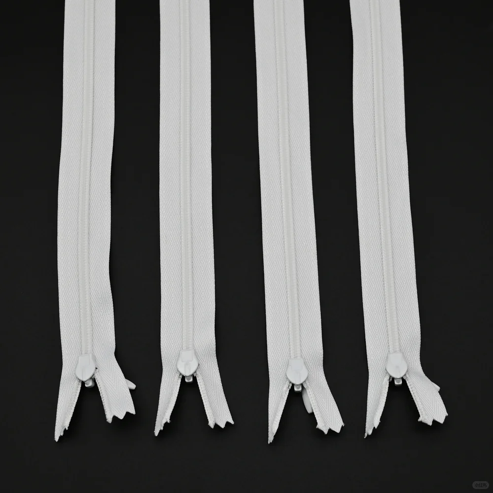 人纹布边隐形拉链高档尼龙隐形成品拉链