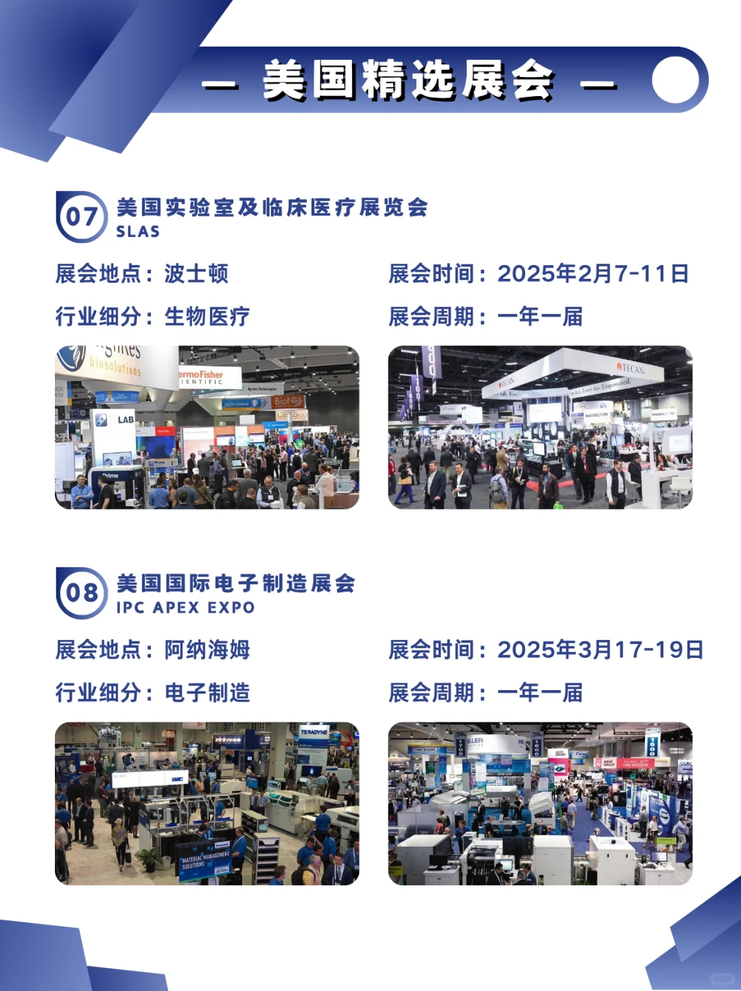 ?2026开年商机!美国热门行业展会合集