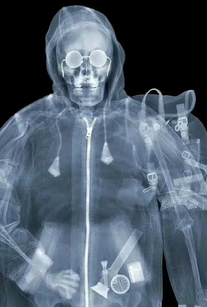 【安检的照片，告诉你：别以为能藏得住！】