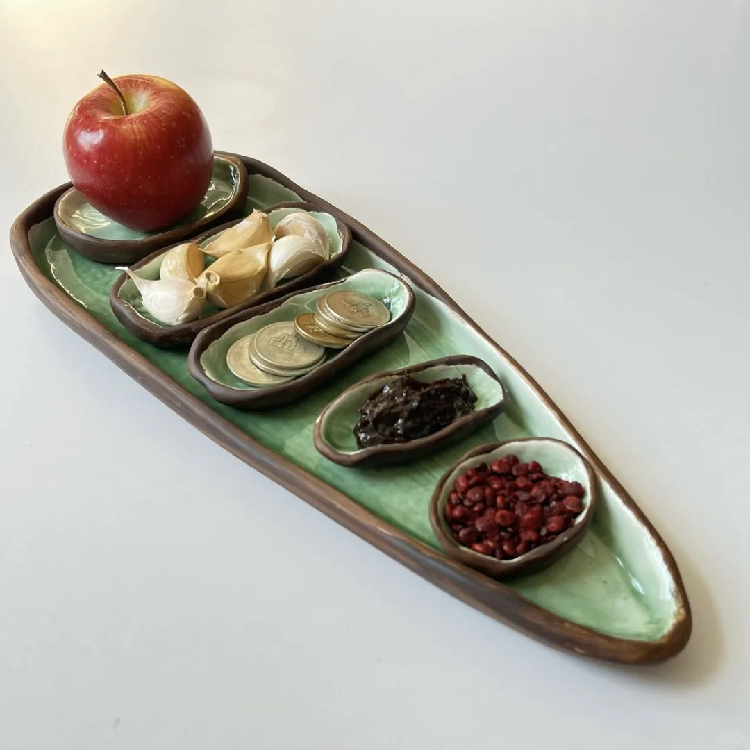 伊朗｜木头和陶瓷做的漂亮餐具?