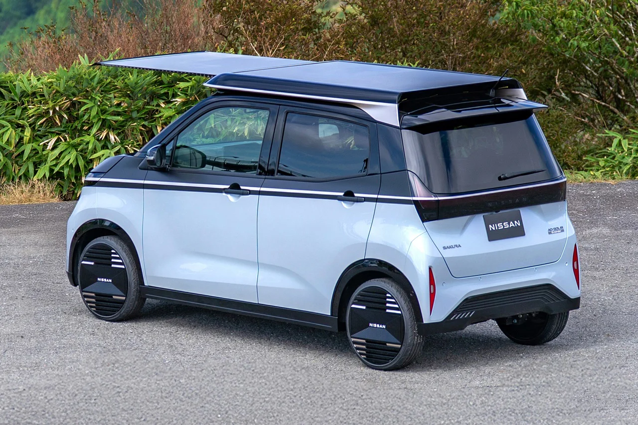 日产太阳能电池版，一年发电3000公里！