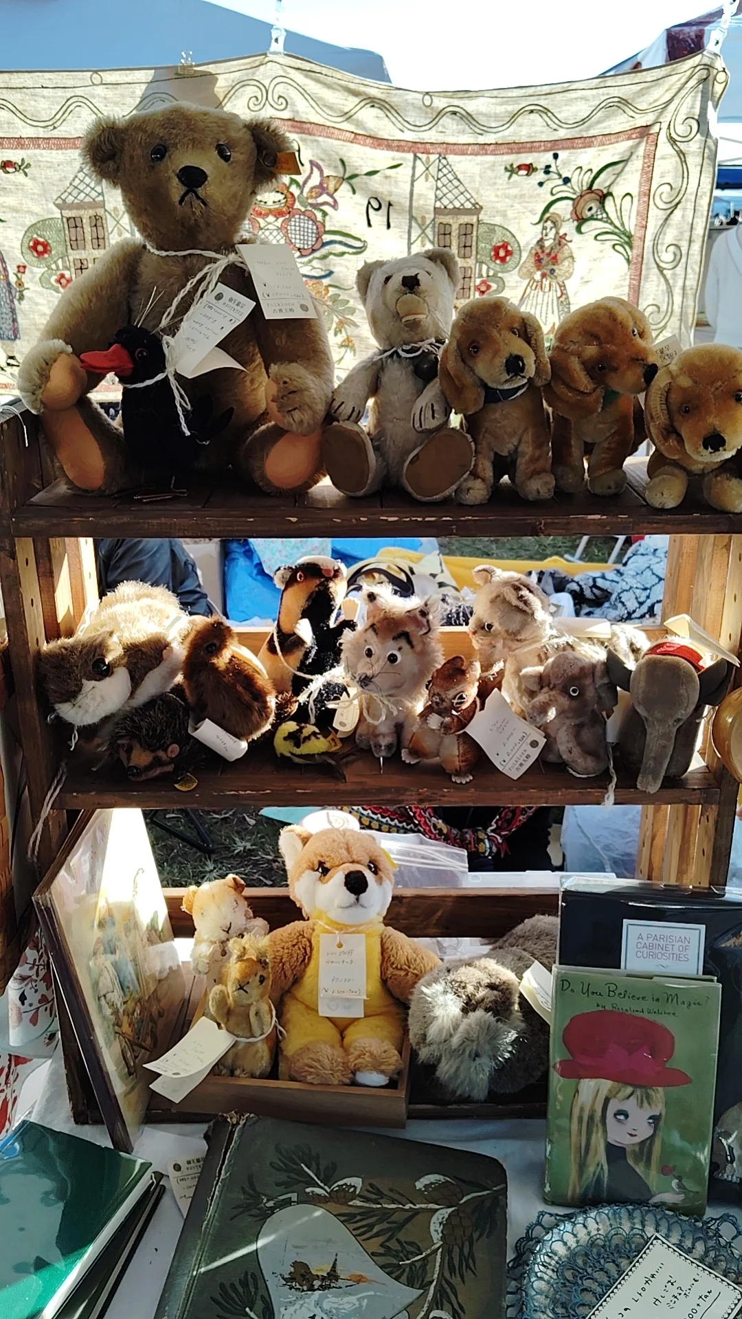 昂贵的古董毛绒玩具