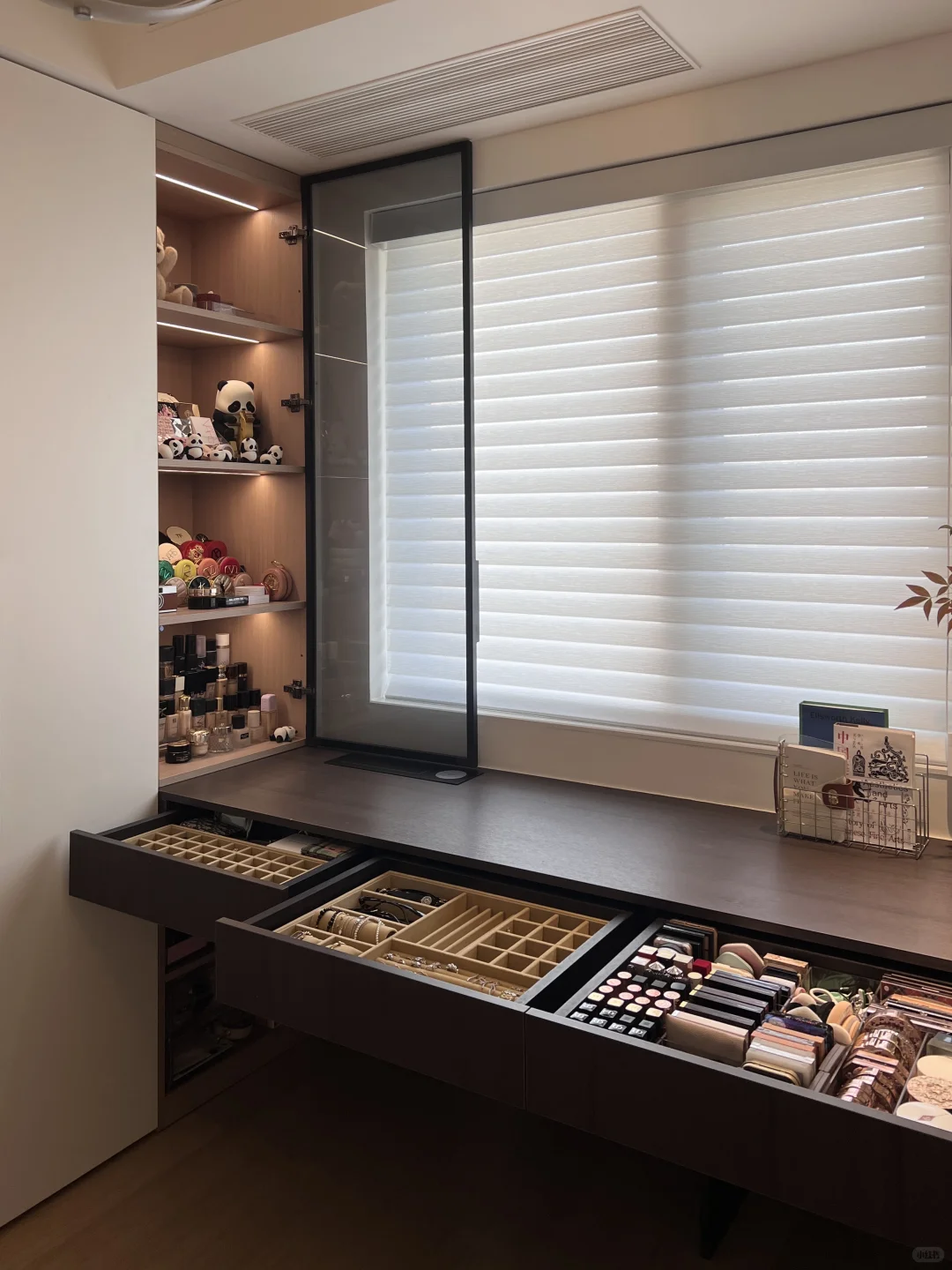 抽屉首饰彩妆收纳，整整齐齐太治愈了