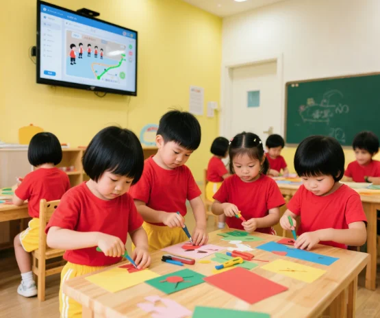 幼儿园安防！铨顺宏蓝牙AOA+智能联动守