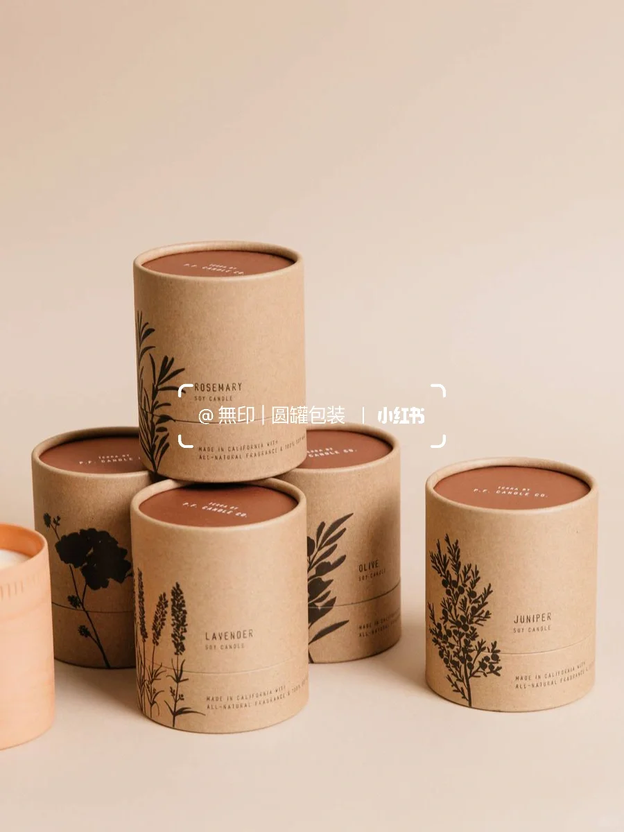 纸罐包装 | 你见过这种包装的香薰蜡烛吗？