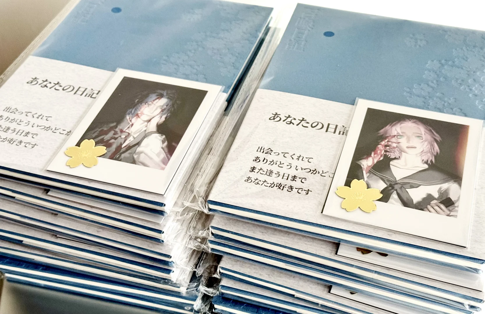 这次cpsp尝试做了日记本样式的无料本