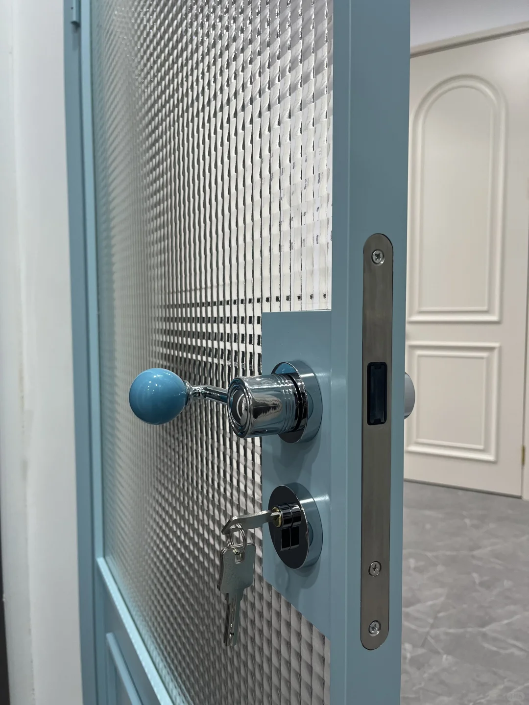 廊坊｜太美啦！1K＋搞定超火的柯布西耶蓝门