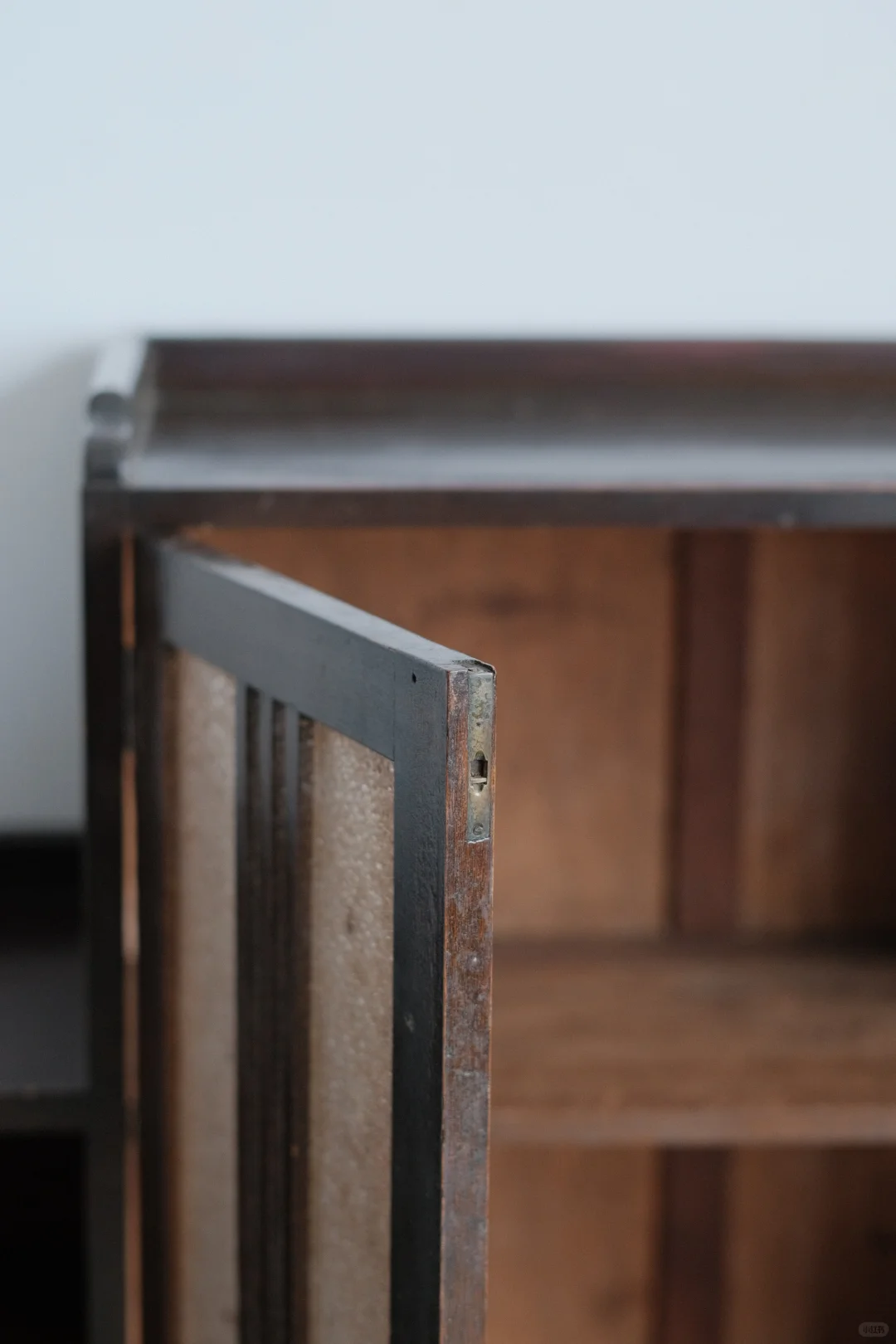 民国老上海柳桉玻璃柜 书柜 展示柜