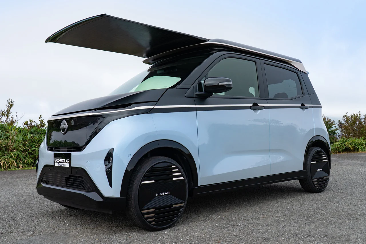 日产太阳能电池版，一年发电3000公里！