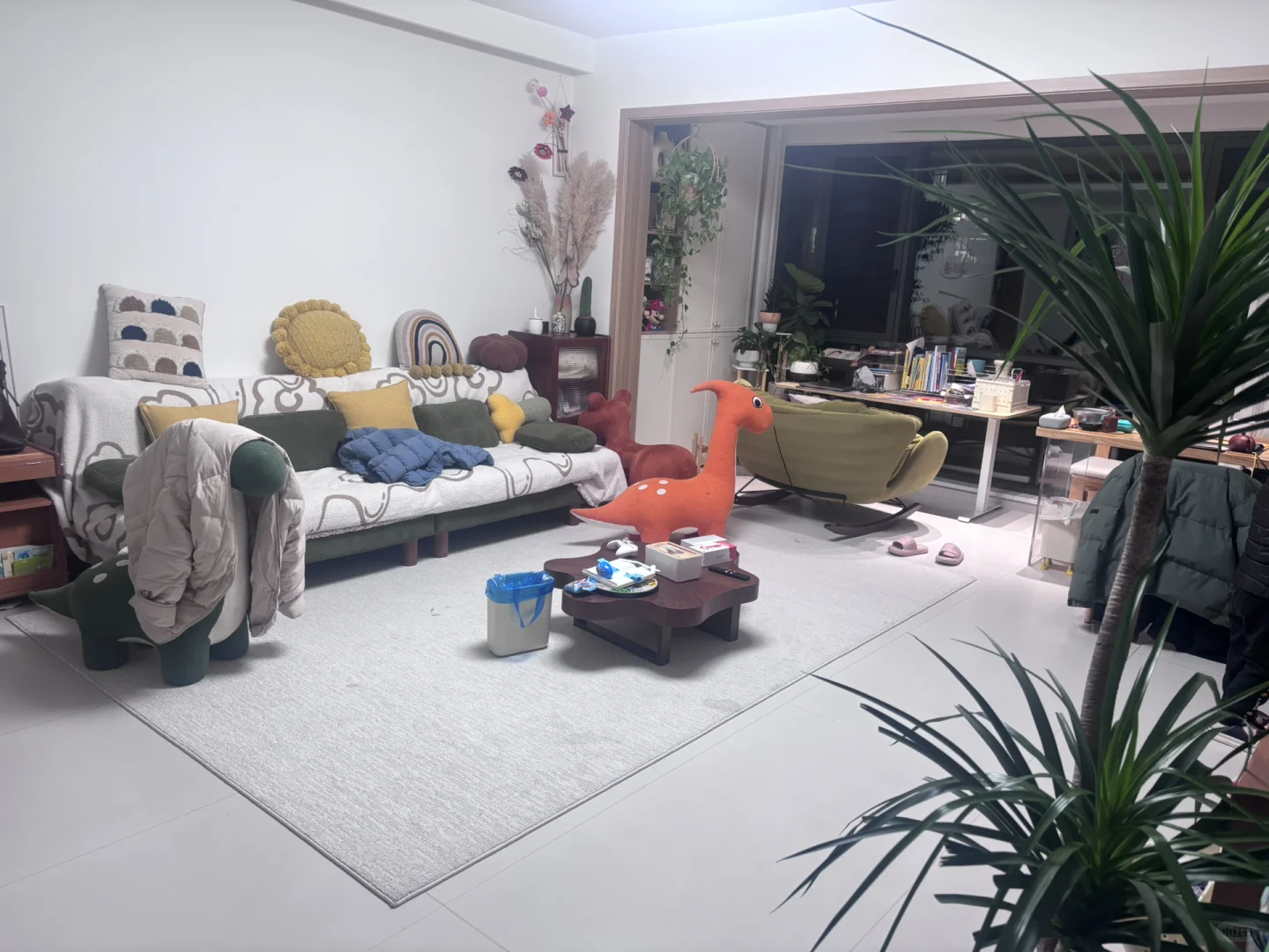 请教我做家务,收纳和整理。