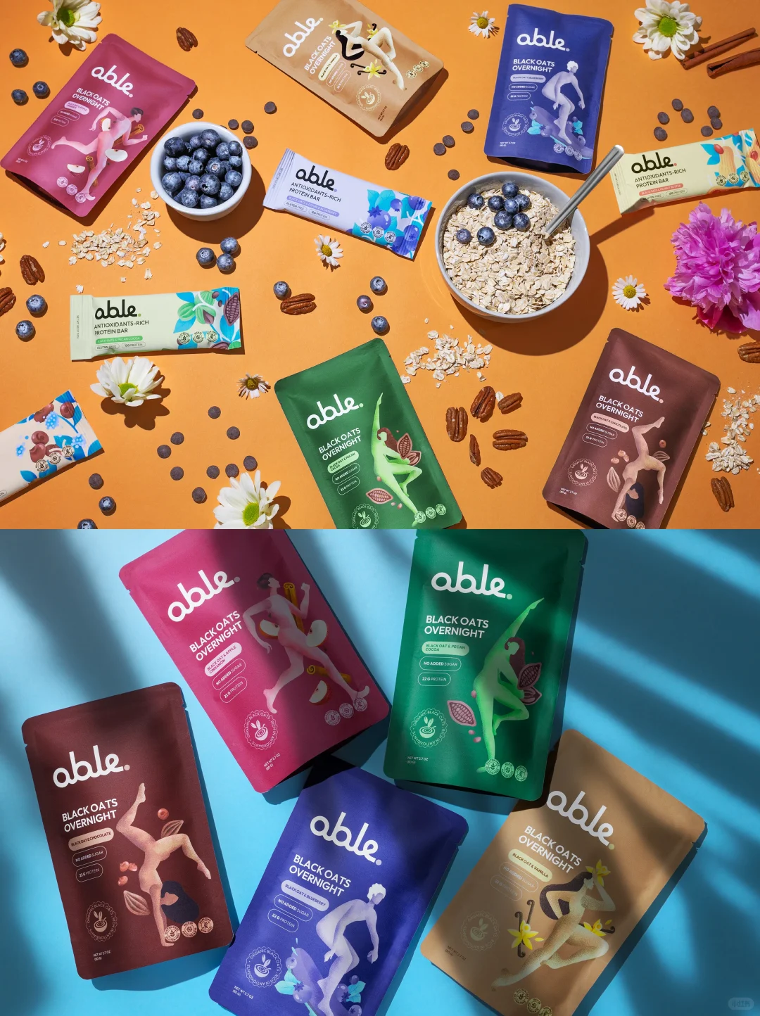 能量食品包装设计分享|健康即美?