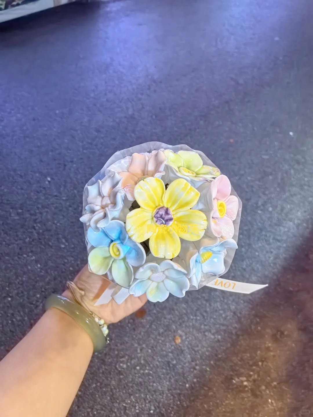 我家的陶瓷花，包花束绝了❗️❗️