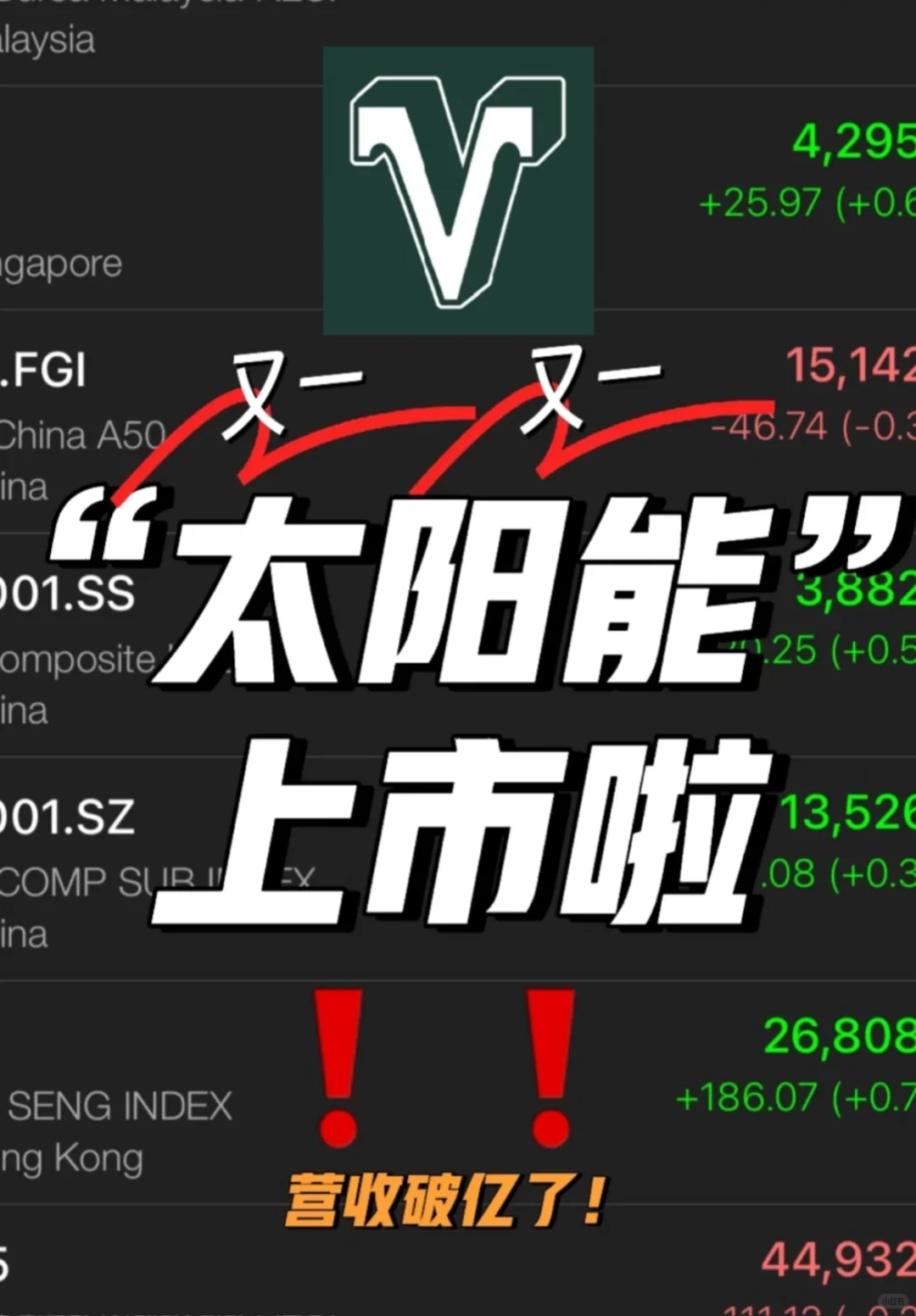 ??太阳能很HOT下❗️这个市值几个亿❗️