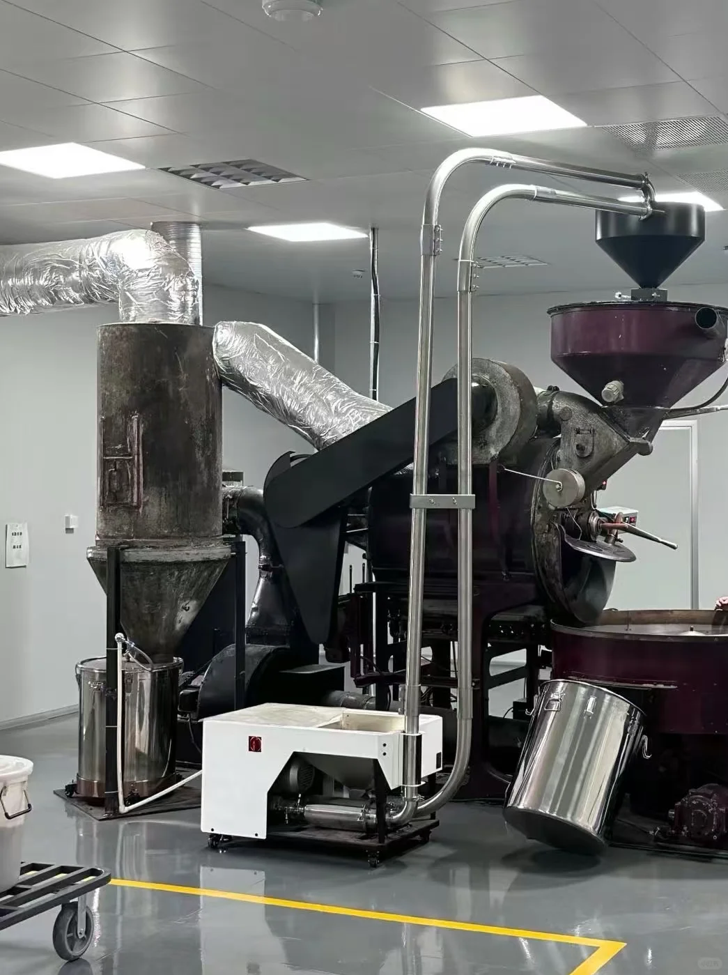 盐城45kg咖啡工厂净化器到货安装