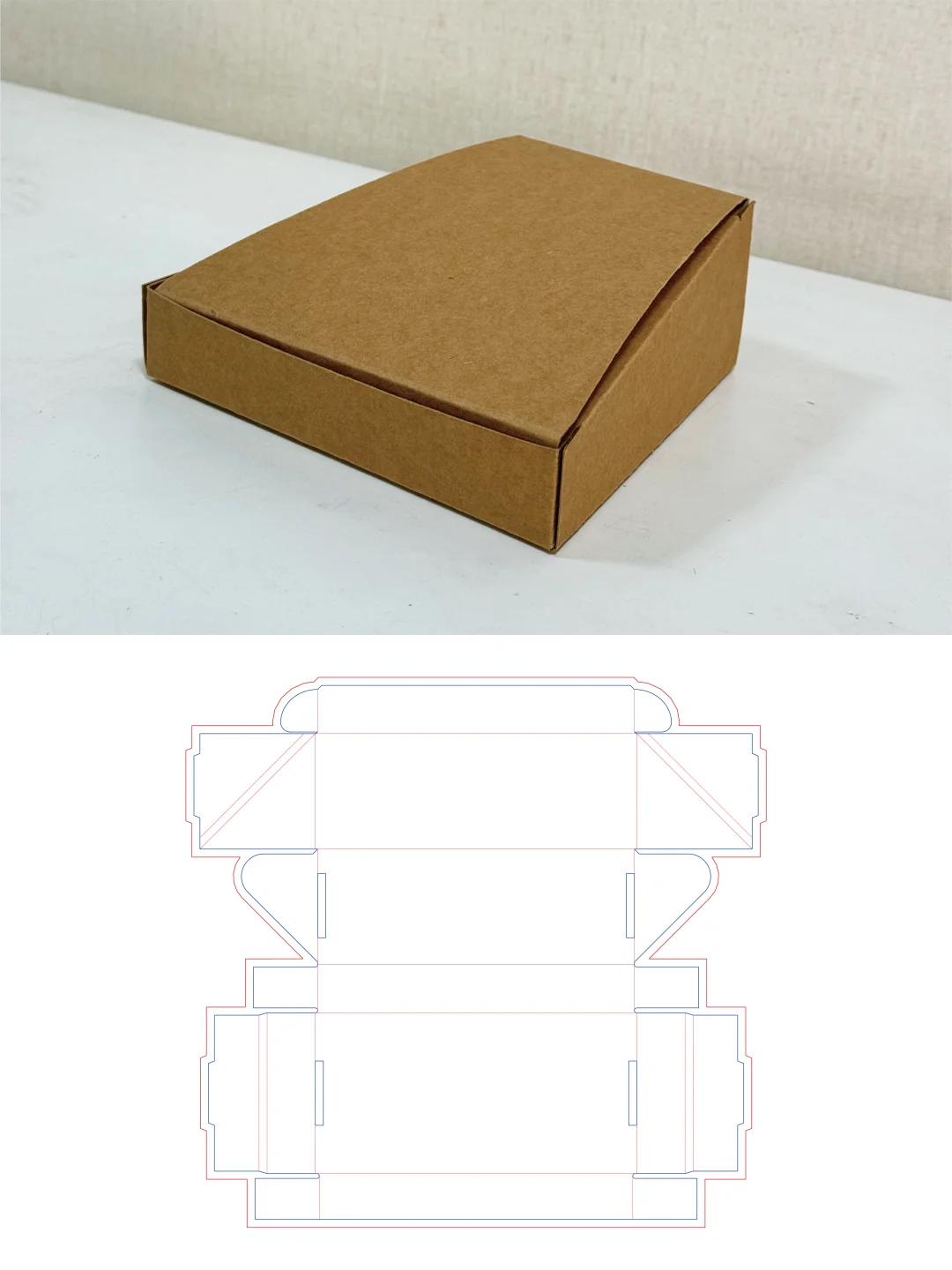 包装设计结构异形盒结构+毕业设计+包装盒型