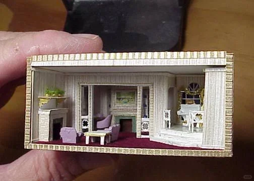 微缩娃屋摆件家居迷你家具