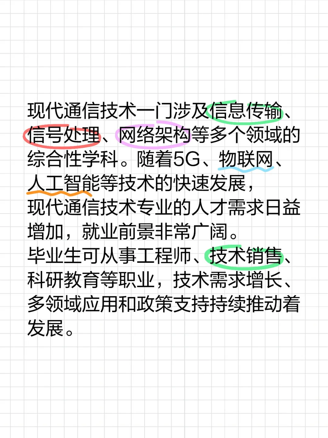 现代通信技术：就业前景宽广