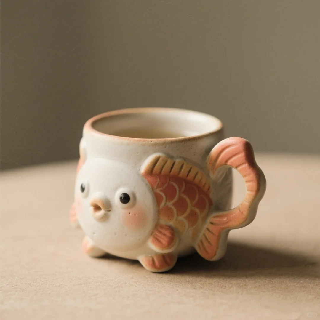 谁家的小金鱼跑出来了?