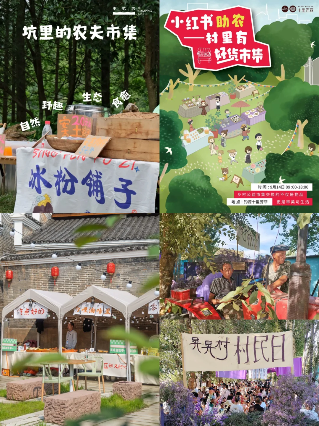 村里有好货｜红薯地乡村市集推荐