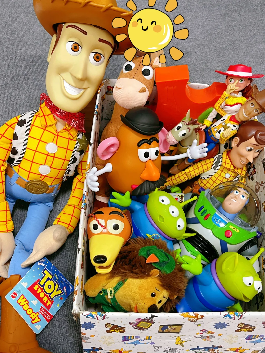 好想把这箱玩具寄给儿时的我