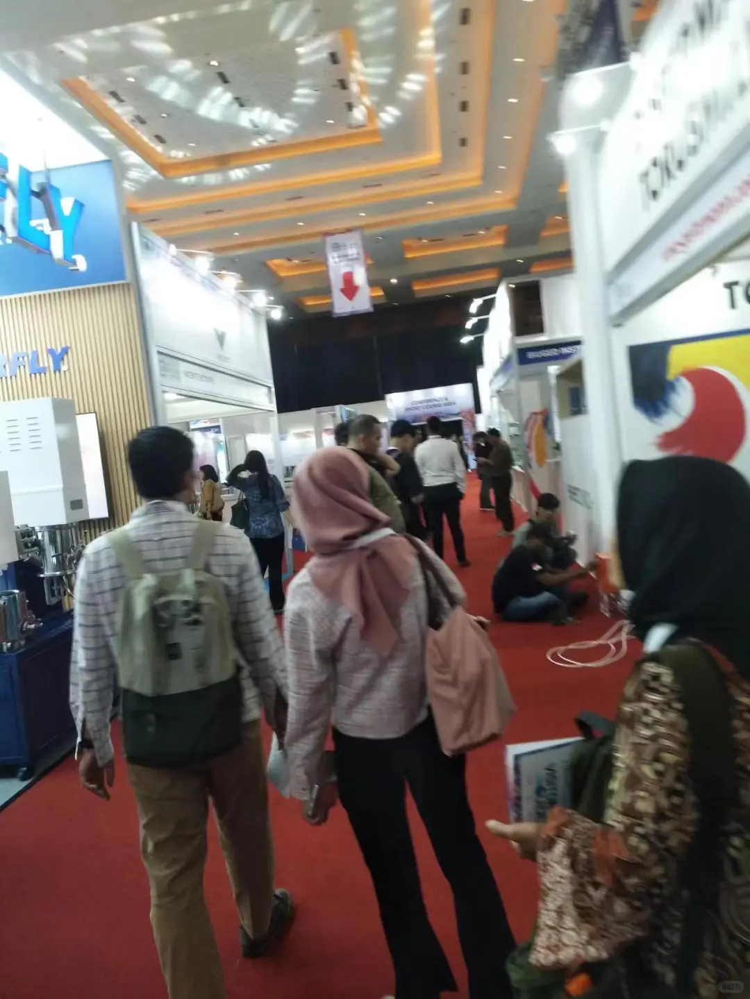 印尼太平洋涂料展开展第一天