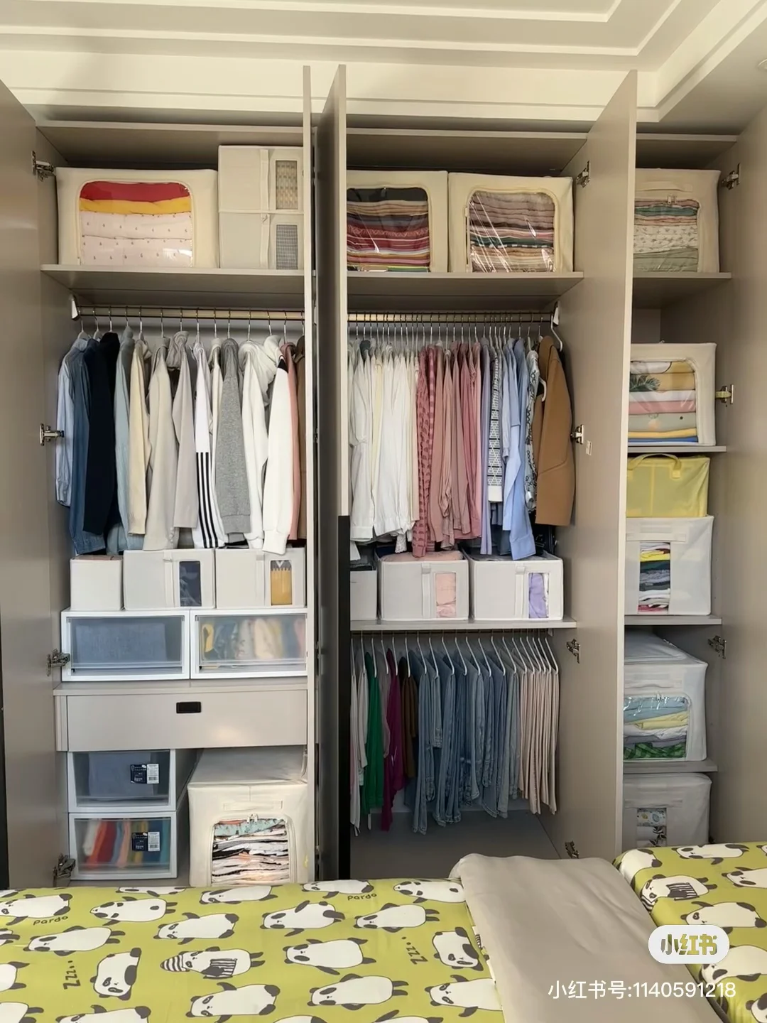 我的衣柜很普通，但它很能装