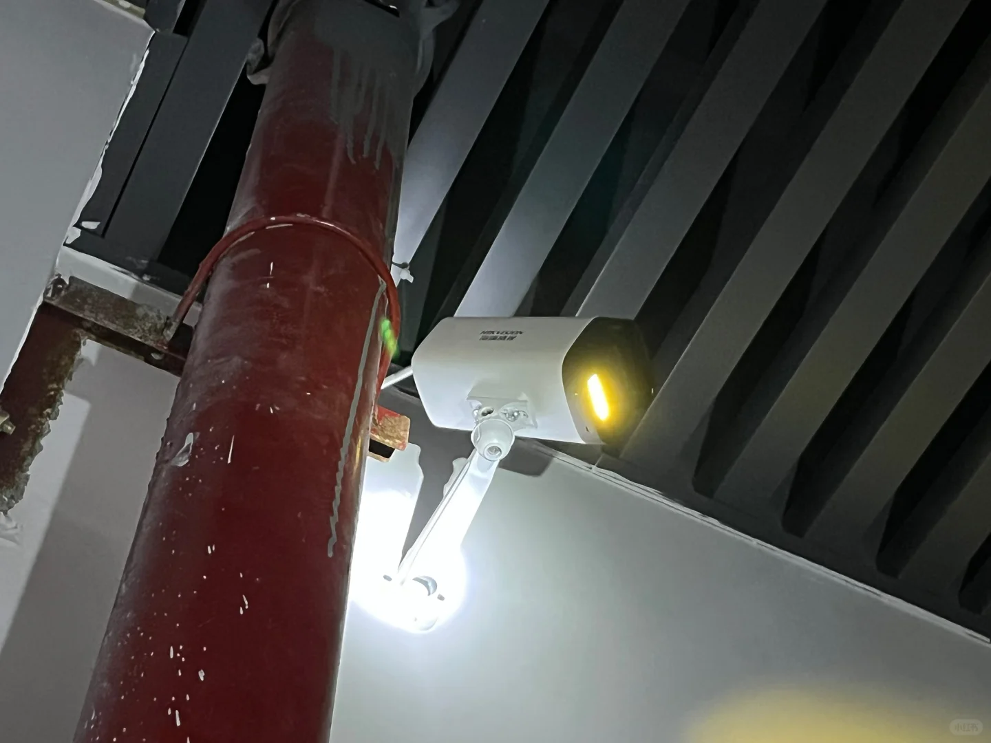 园区安防工程海康威视4000万监控安装完成✅