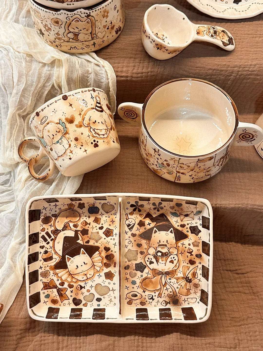 ☕️有趣的杯子 跳进无聊的日子里ˁ῁̭ˀˁ῁̮ˀ☕️