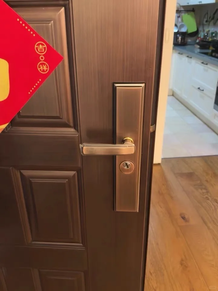 换锁推荐/不锈钢防盗门锁，机械锁款式多样