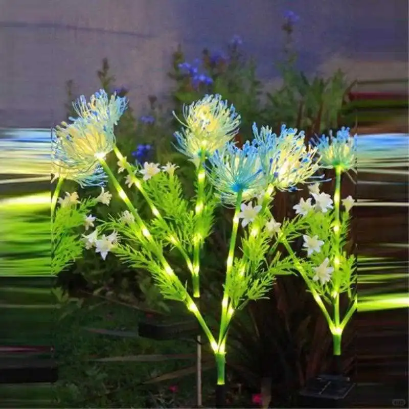 LED薰衣草灯太阳能款：户外浪漫氛围神器