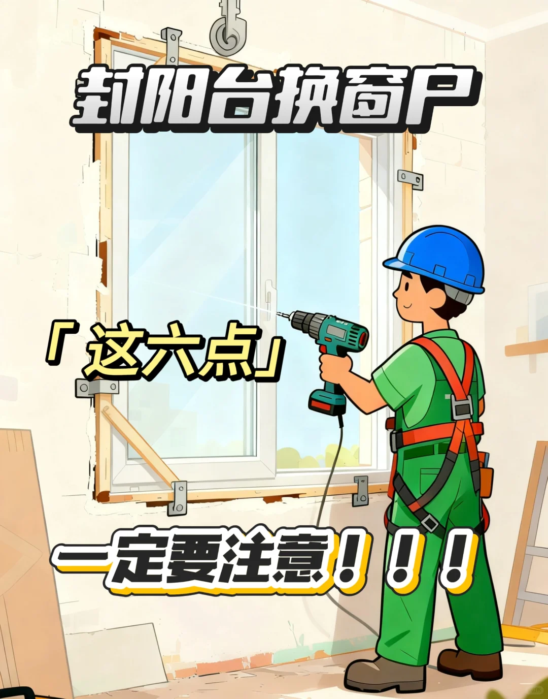 封阳台记住这六点，少花冤枉钱