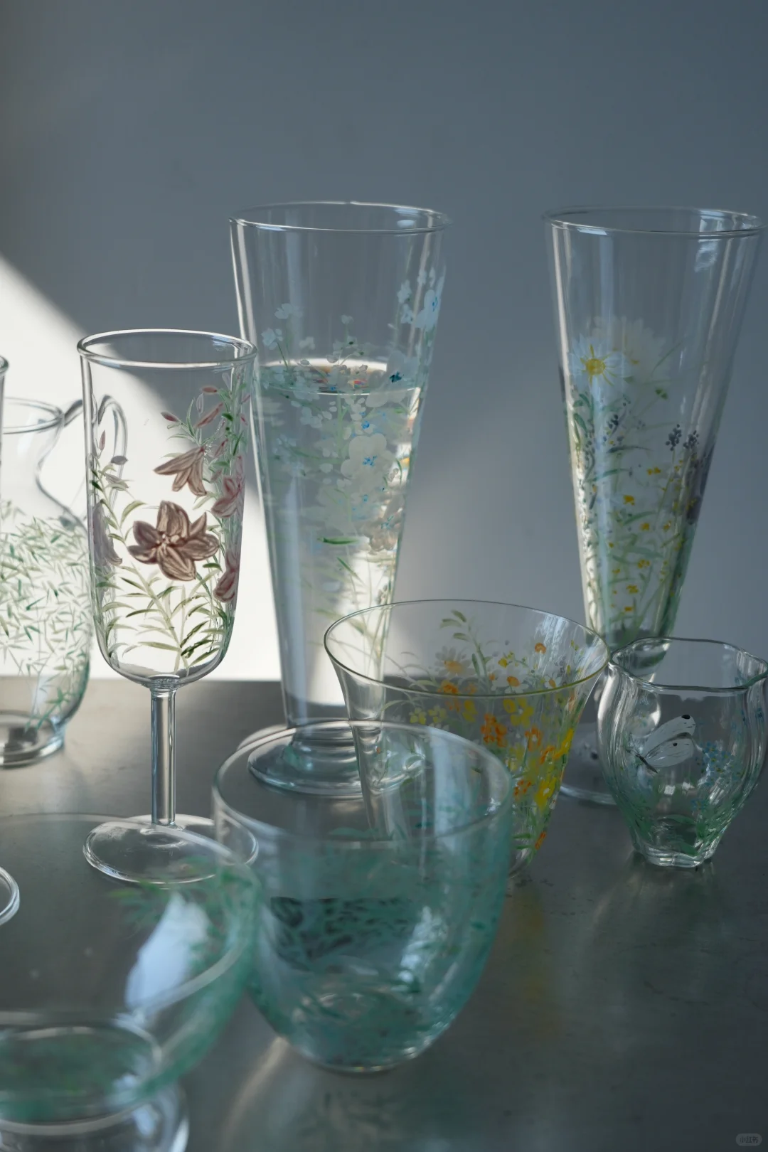 一束光打过来～｜手绘玻璃