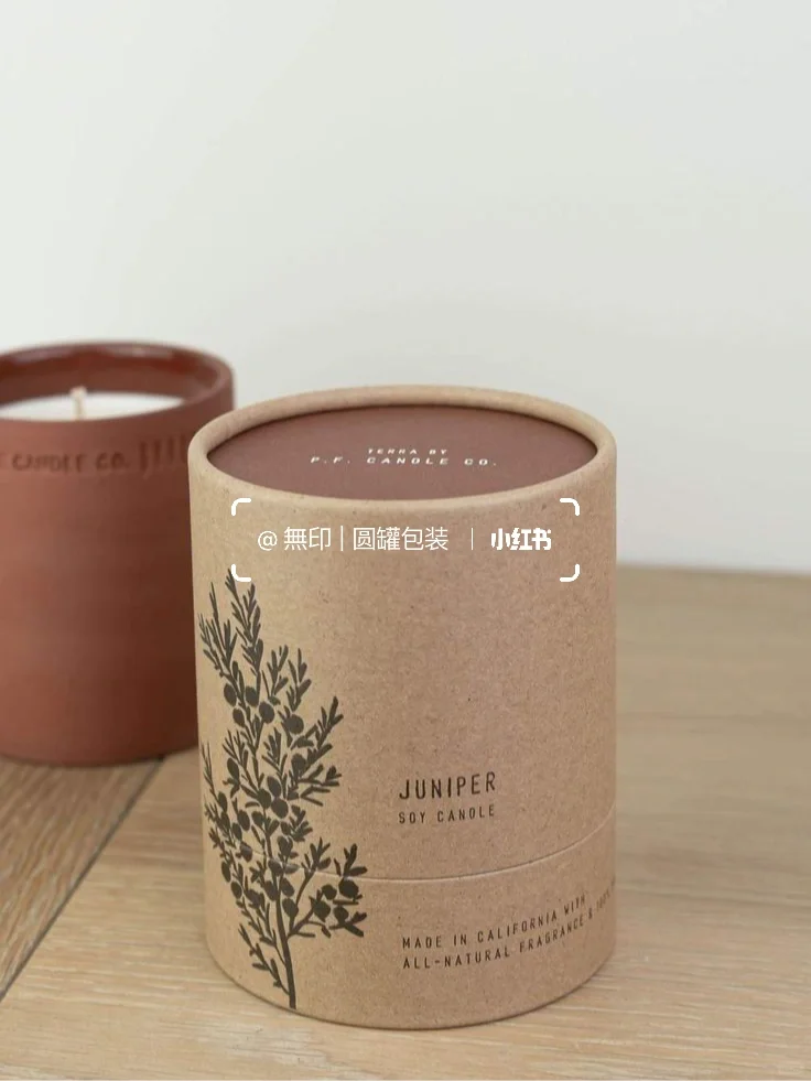 纸罐包装 | 你见过这种包装的香薰蜡烛吗？