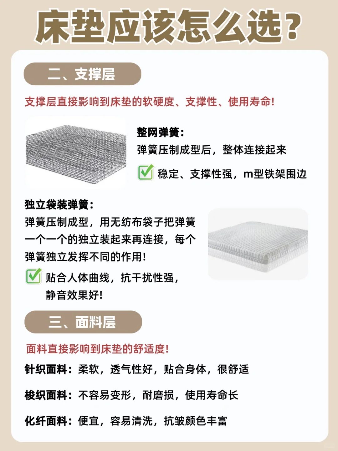 告别智商税，一篇搞懂床垫怎么选？