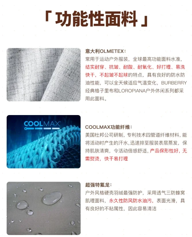 服装面料#科技面料#面料知识点#面料素材
