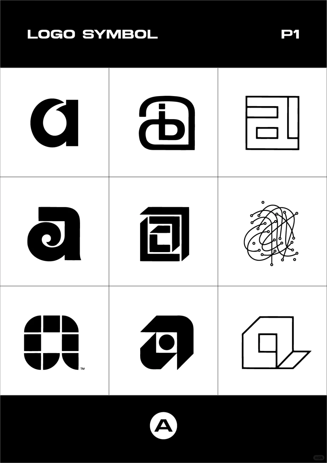 灵感分享｜关于“A”的LOGO设计