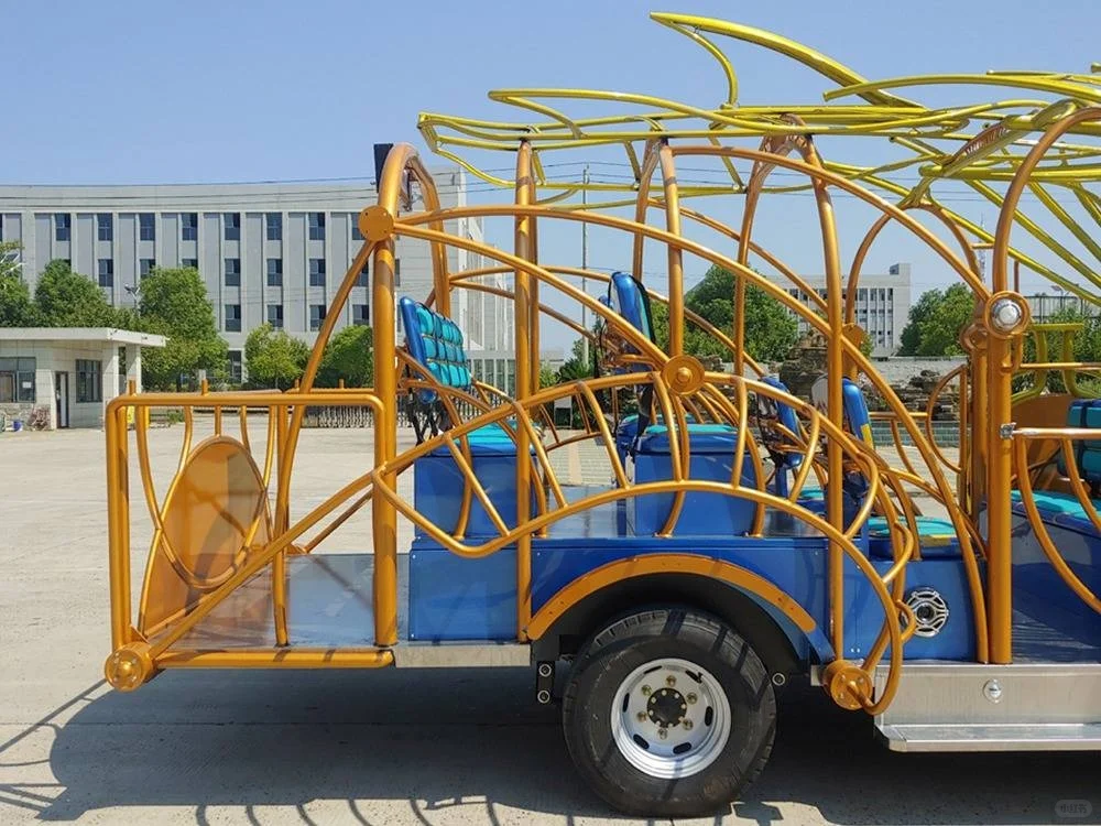 旅游景区电动观光车_卡通电动观光车外观