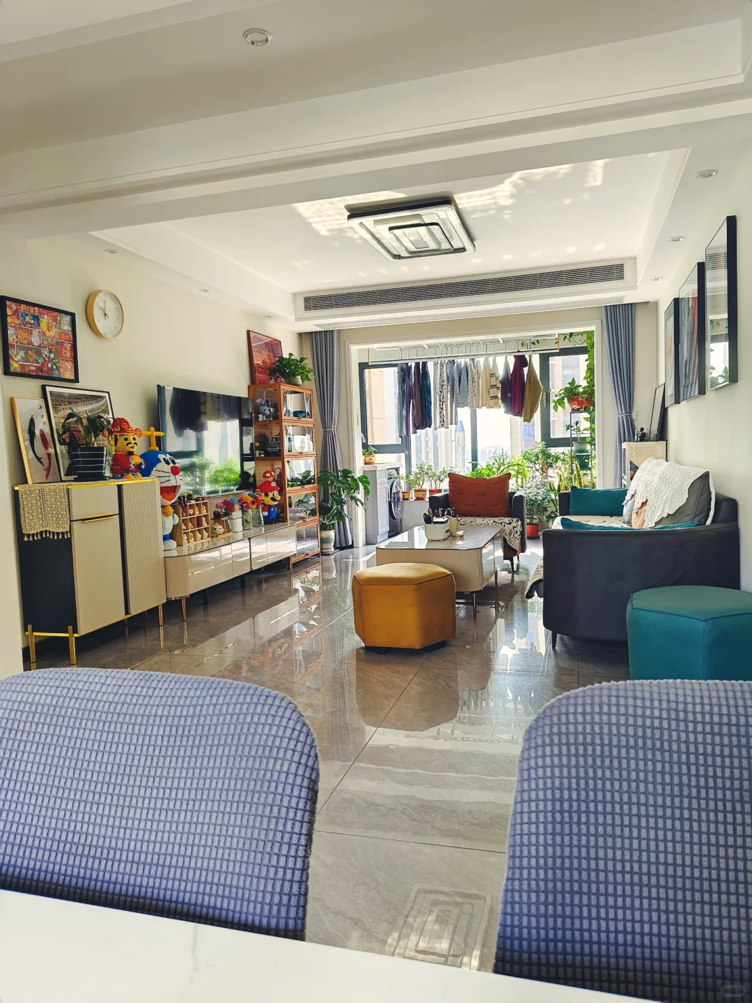 记录今日收拾干净的家?