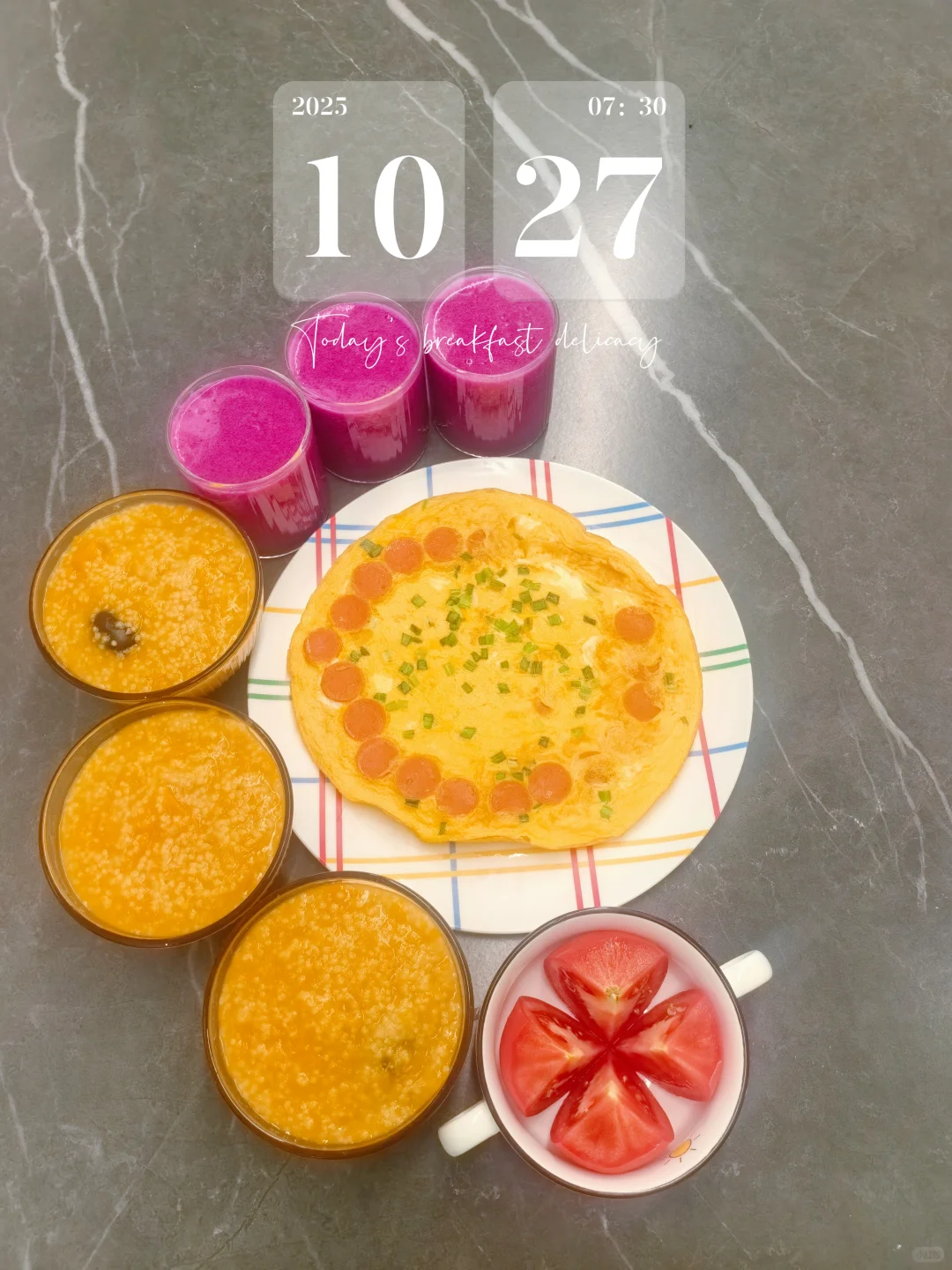 11月份第1️⃣周低碳早餐