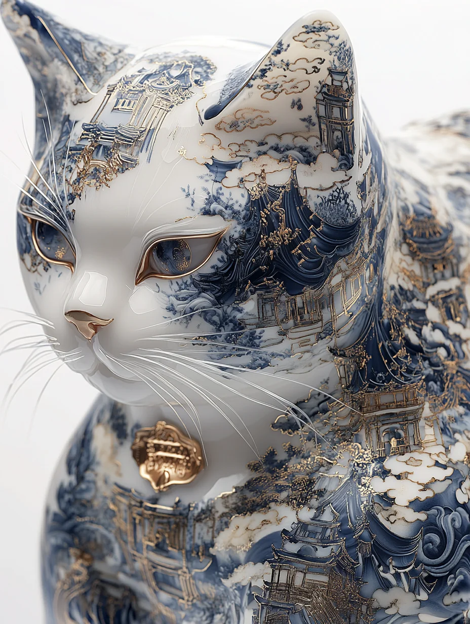 前方高萌预警！花纹各异的花瓷喵！