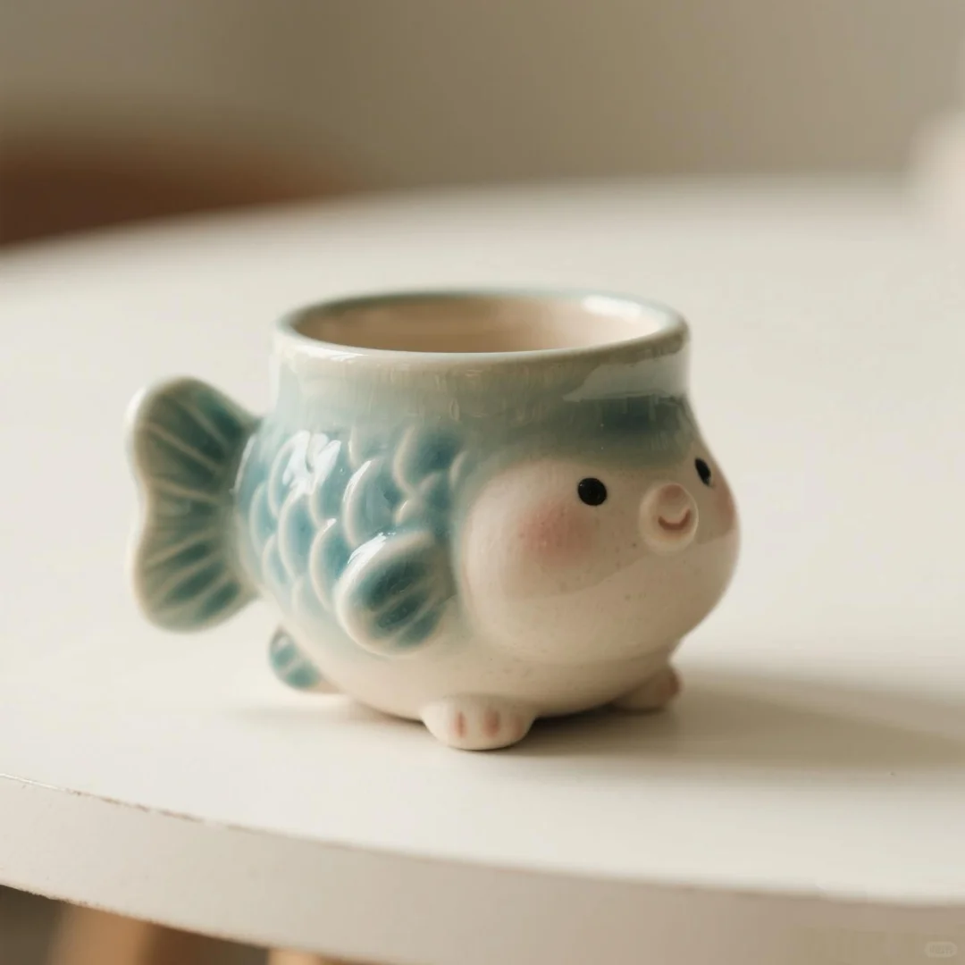 谁家的小金鱼跑出来了?