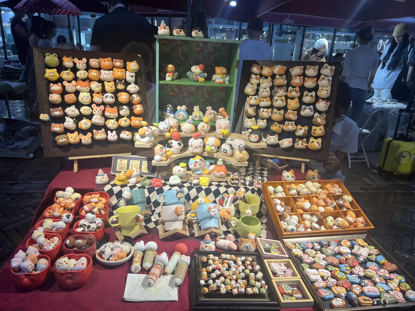 8月31日淘溪川18个摊位集合