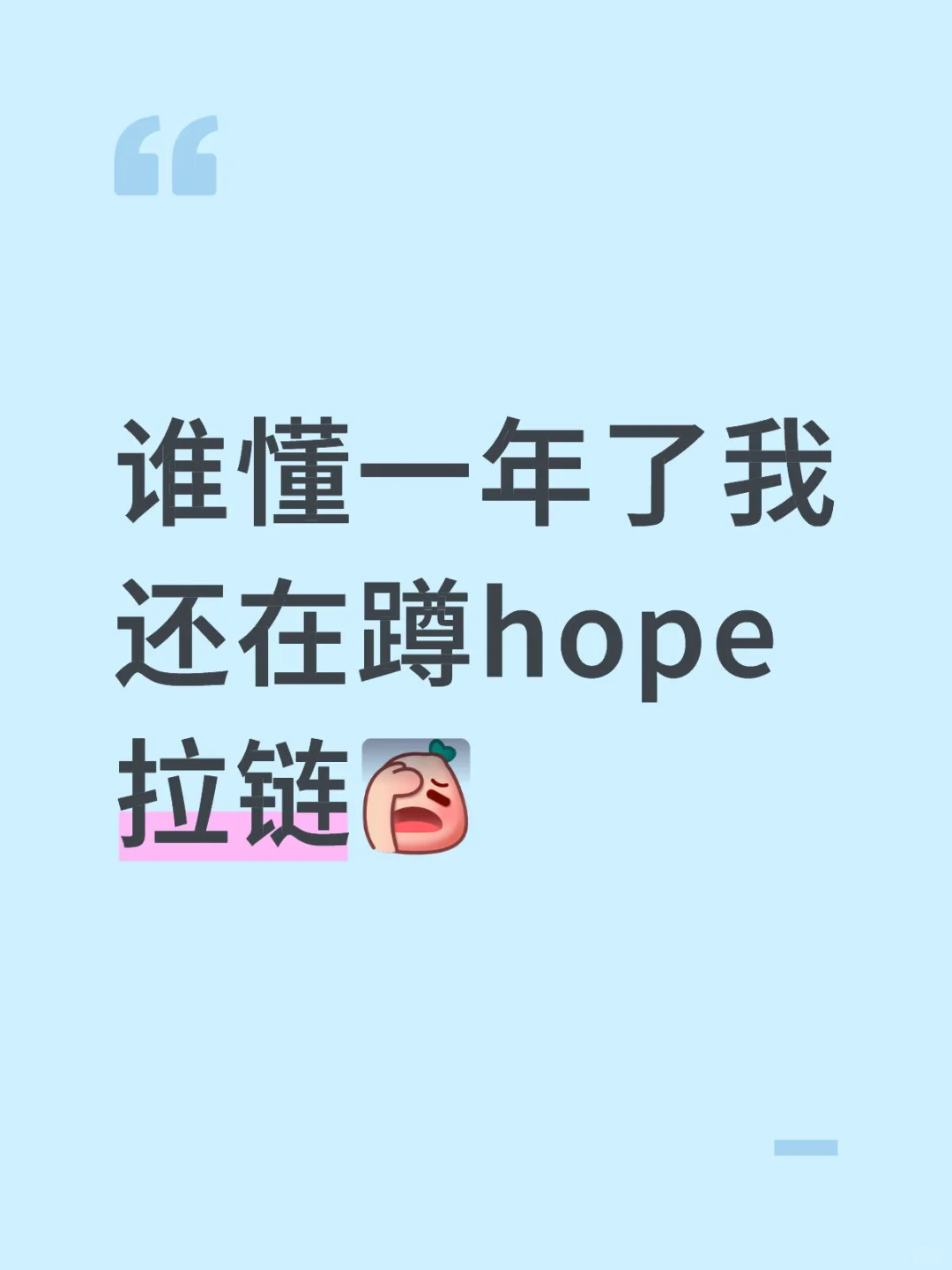 求hope拉链L码